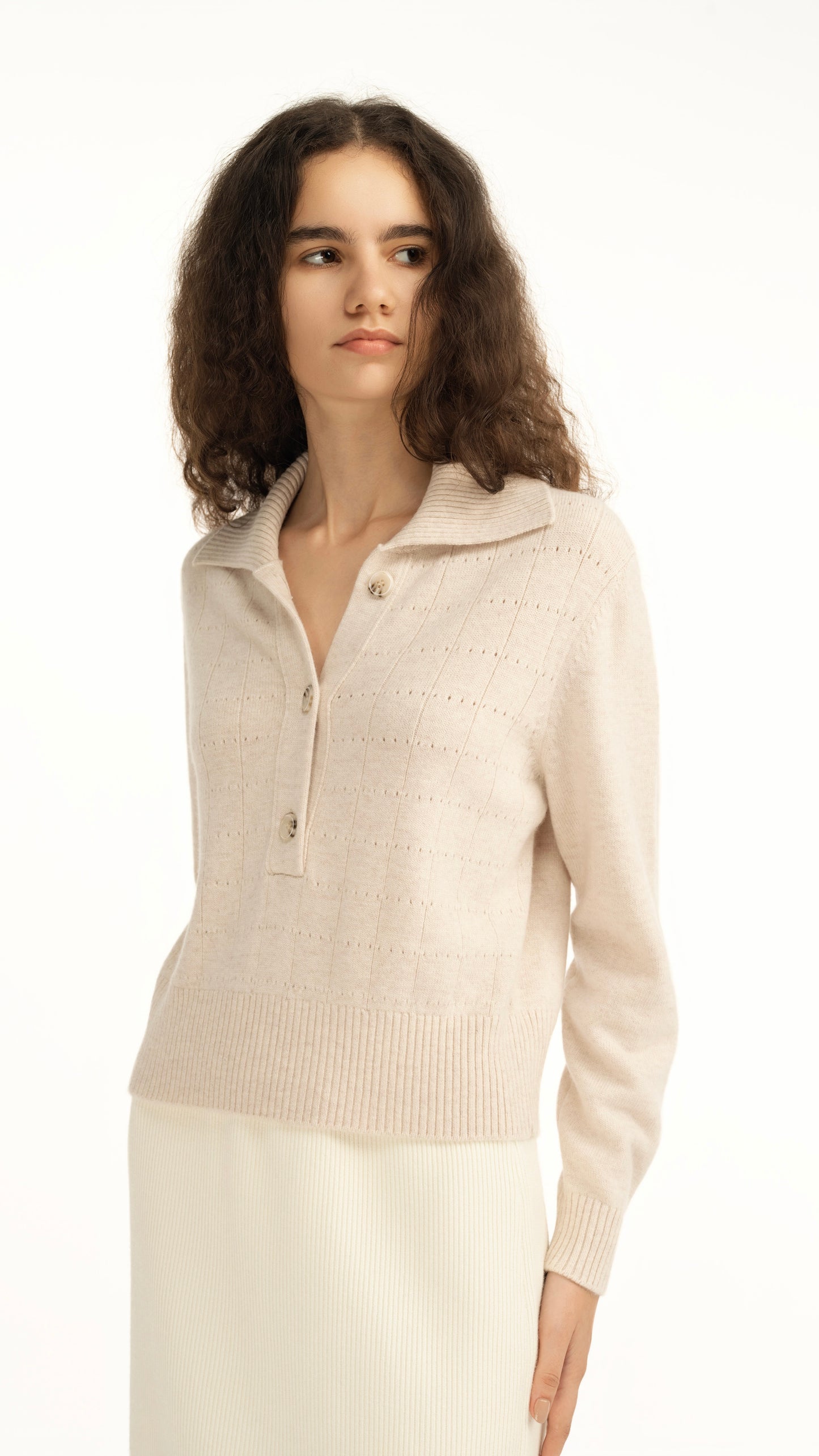 Wan Pointelle Sweater