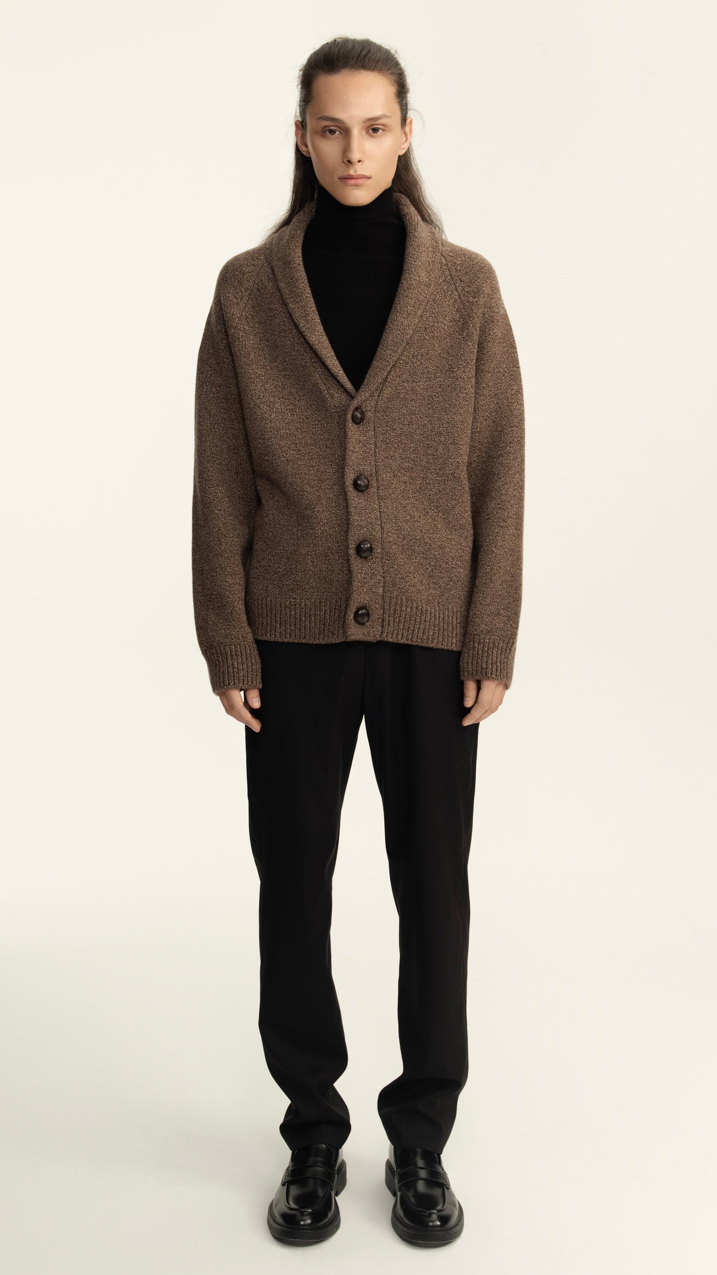Oak Shawl Collar Cardigan