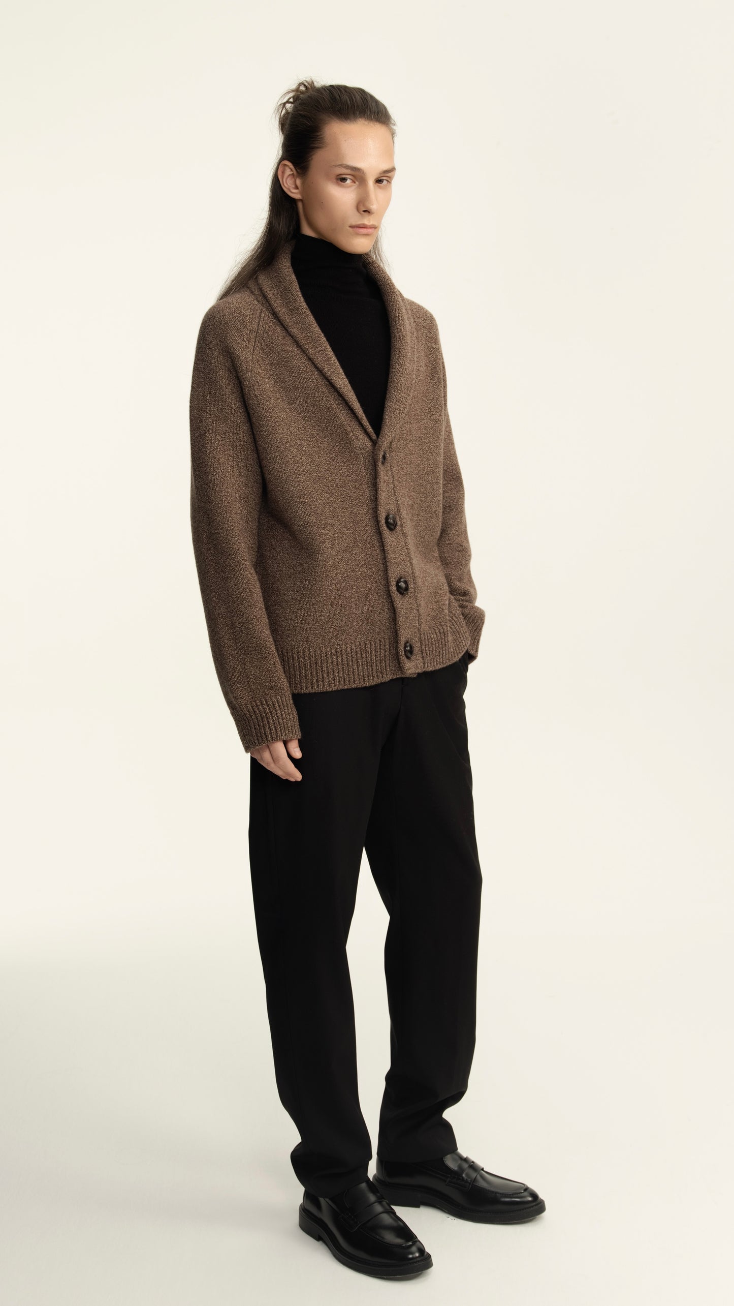 Oak Shawl Collar Cardigan