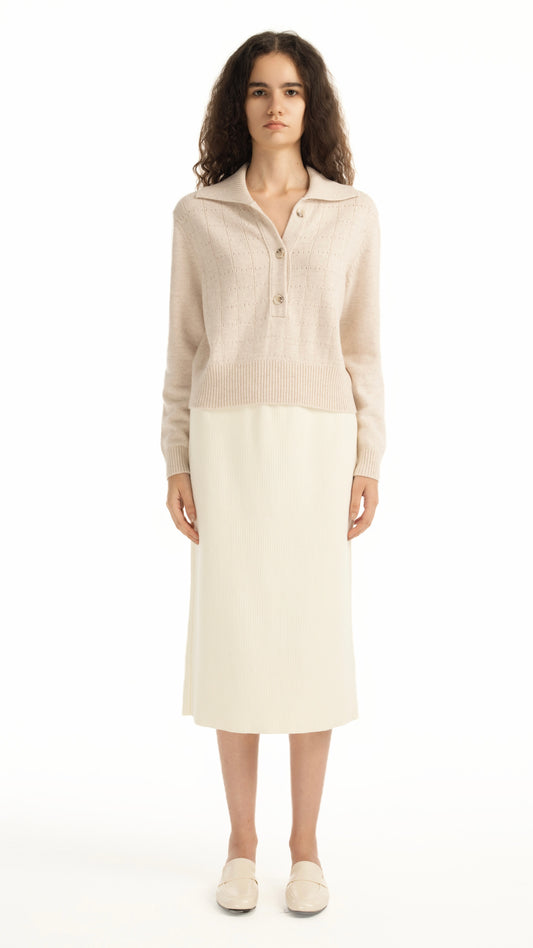 Wan Pointelle Sweater