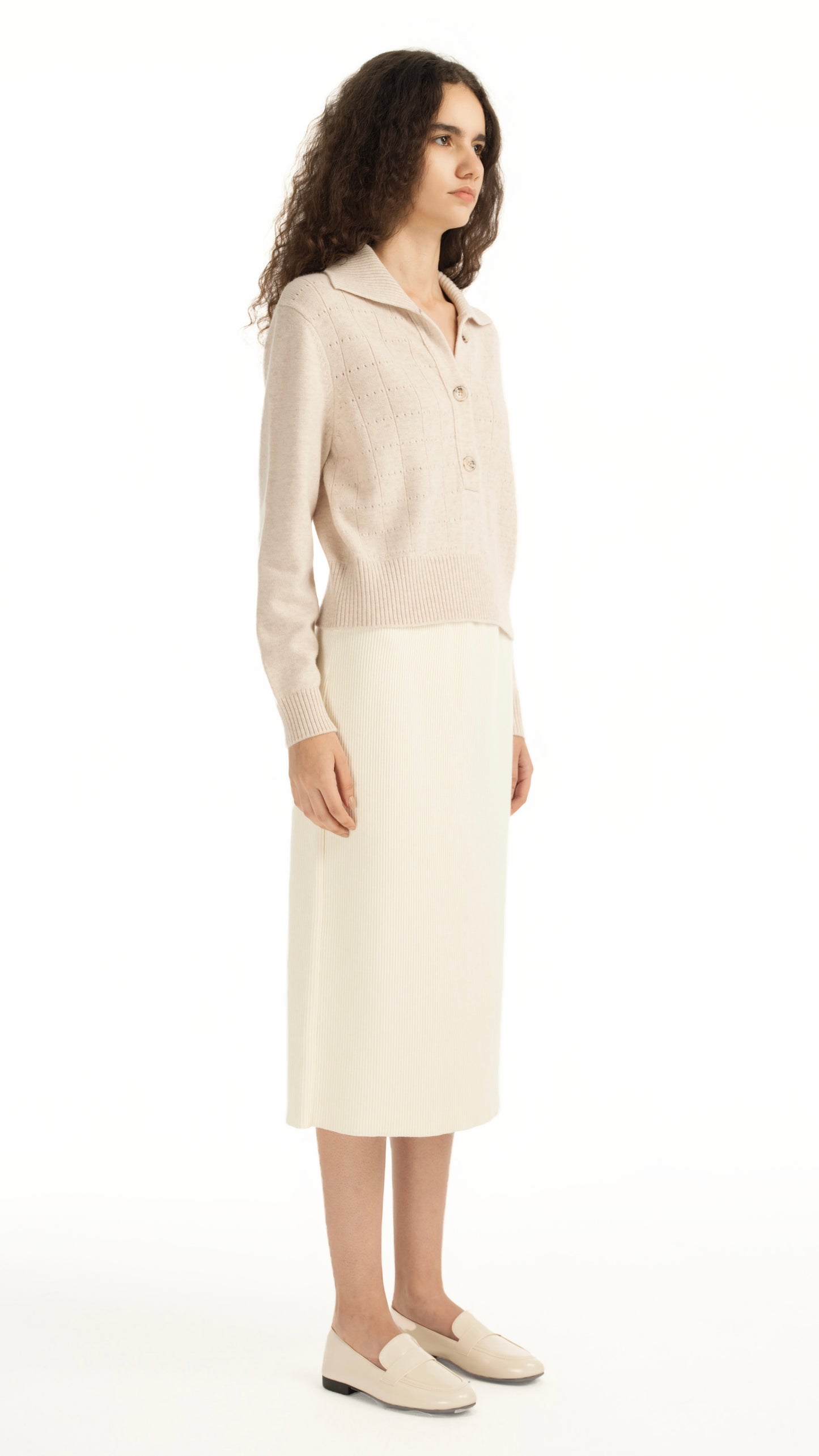 Wan Pointelle Sweater