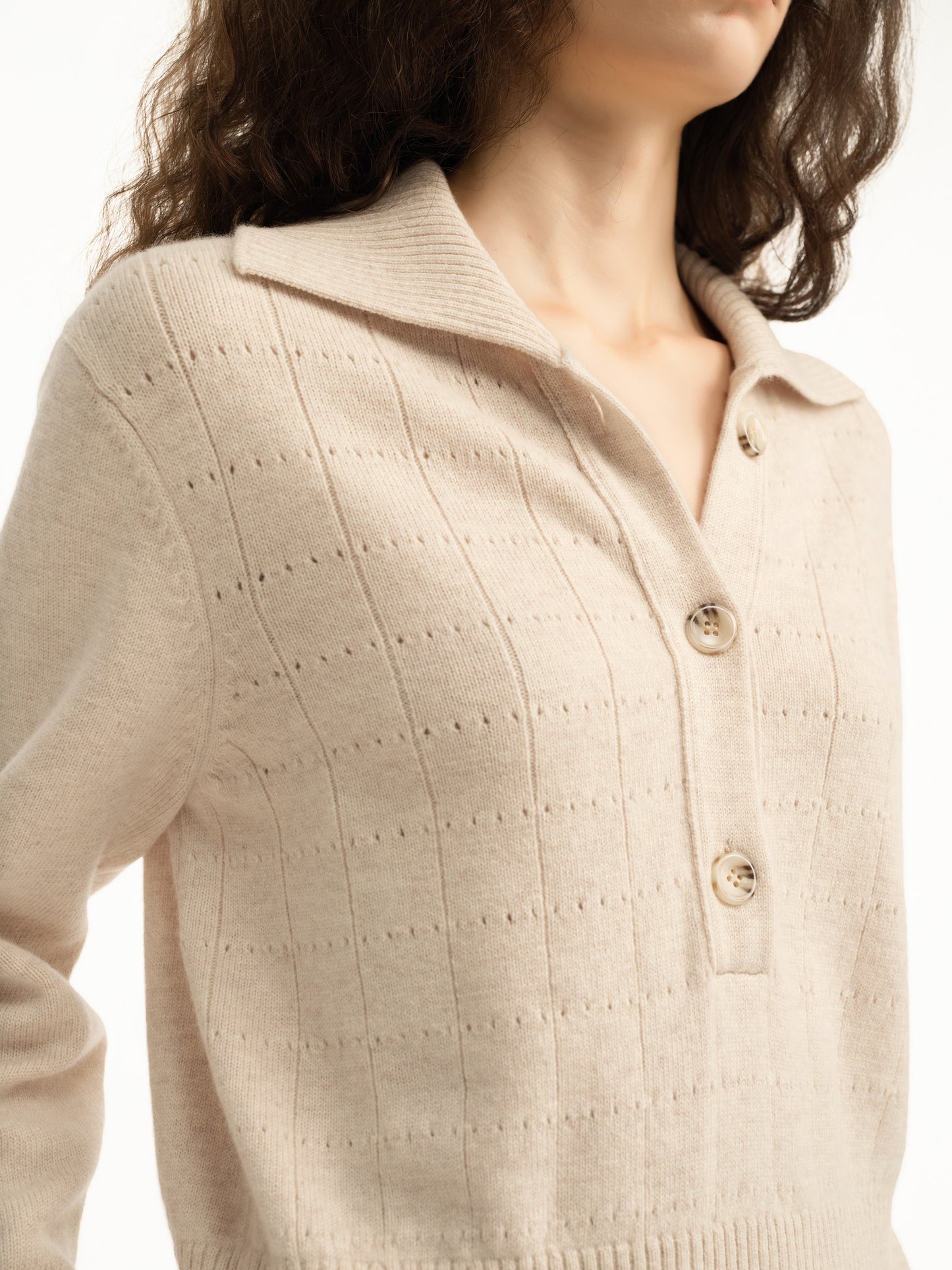 Wan Pointelle Sweater